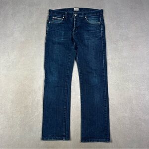 Naked & Famous Denim Dark Indigo Straight Jeans
